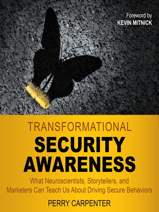 Title details for Transformational Security Awareness by Perry Carpenter - Available